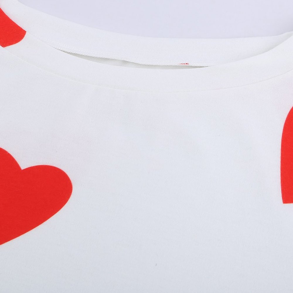 ❤️ LAST TWO! Valentine's Day Heart Pajamas Lounge Set - Picture 7 of 13